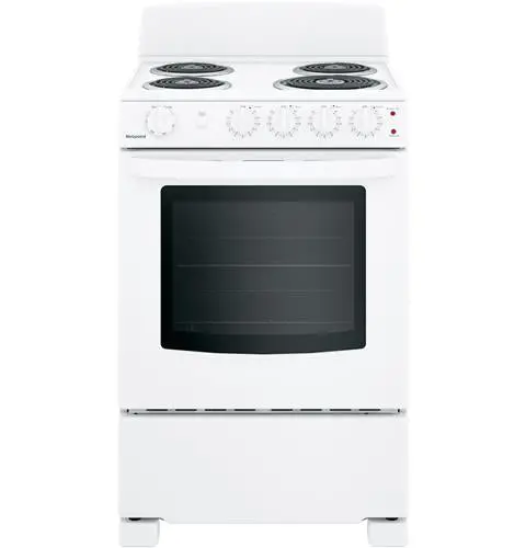 Hotpoint 24" Front-Control Electric Freestanding Range 1