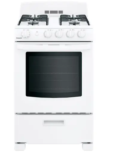Hotpoint 24-Inch Free-Standing Gas Range – Efficient Cooking Solution 1