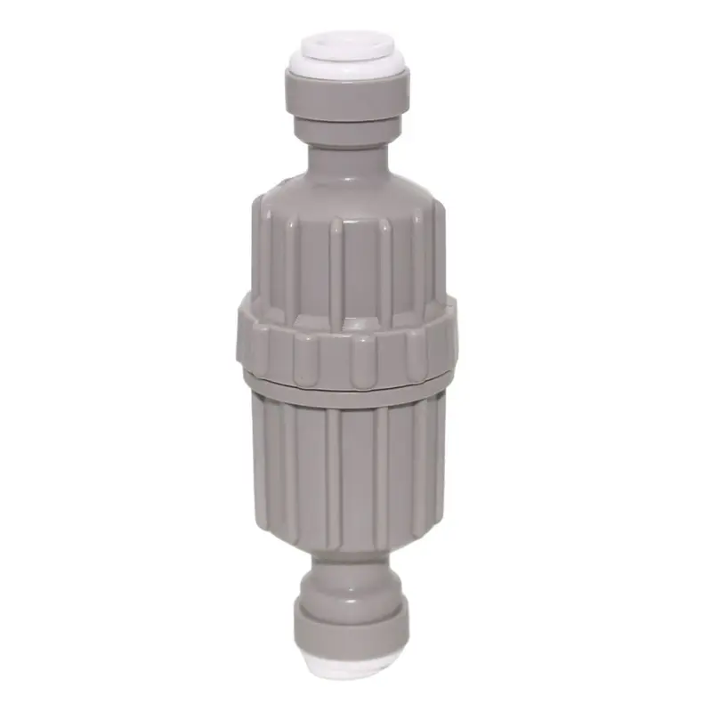 Inline Stainless Steel Filter Strainer – 1/4" Npt X 1/4" Npt, 80 Mesh (180 Μm) 1