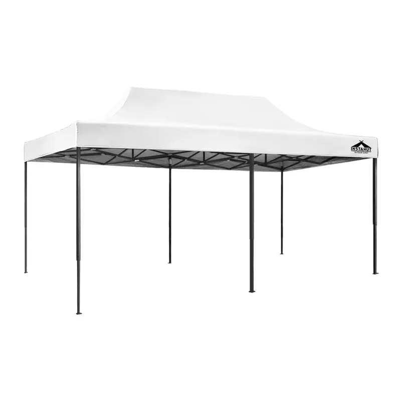 Instahut 3X6M Foldable White Gazebo – Quick-Setup Marquee For Weddings & Outdoor Events 1