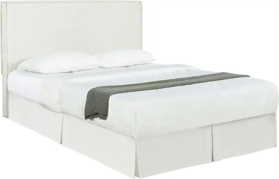Izzy Upholstered Sand-Tone Bed Headboard 1