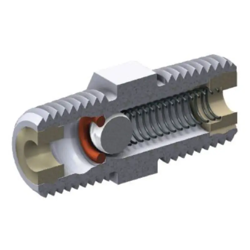 Jaco 3/8-Inch Mnpt Pvdf Check Valve 2