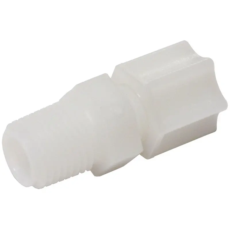 Jaco Nylon Male Adapter: 1/2" Od Tube To 1/4" Male Pipe Thread 1