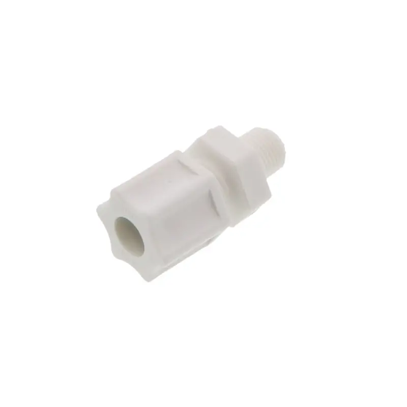 Jaco Polypropylene Male Connector – 5/16 Inch Od Tube To 1/8 Inch Mpt 1
