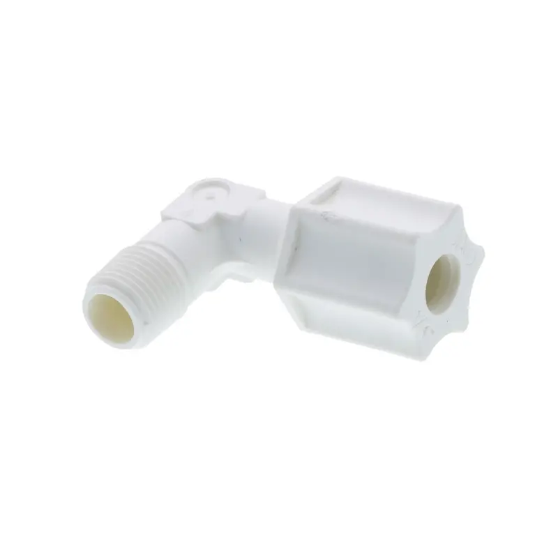 Jaco Polypropylene Male Elbow – 1/4 Inch Od Tube To 1/8 Inch Mpt 1
