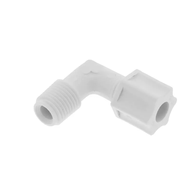 Jaco Polypropylene Male Elbow Fitting – 5/16 Inch Od Tube To 1/4 Inch Mpt 1