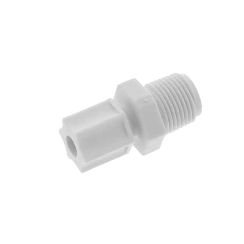 Jaco Polypropylene Male Push-To-Connect Fitting – 1/4 Inch Od Tube To 3/8 Inch Mpt 1