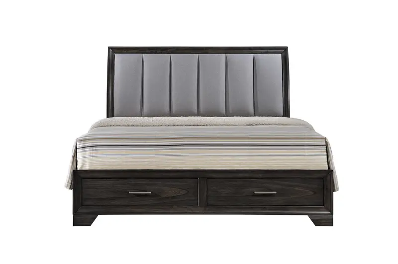 Jaymes Solid Wood Platform Bed Frame 1