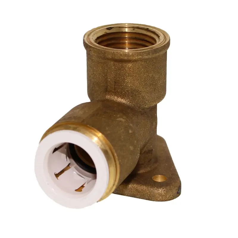 John Guest 1/2" Cts × 1/2" Npt Drop Ear Elbow Fitting 1