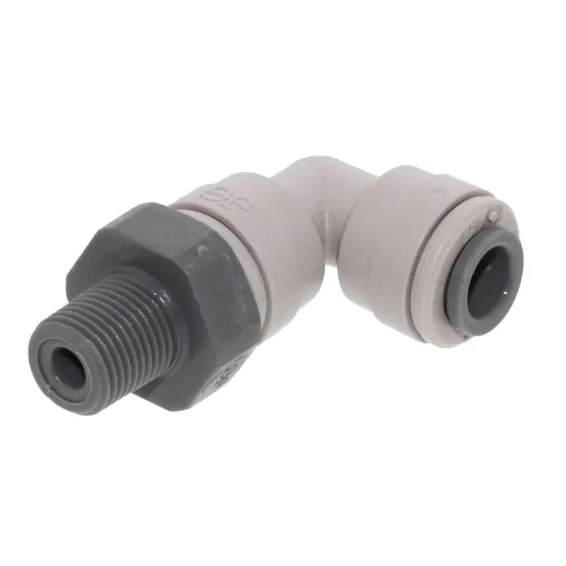 John Guest 1/2" × 3/8" Bspt Swivel Elbow Fitting 1