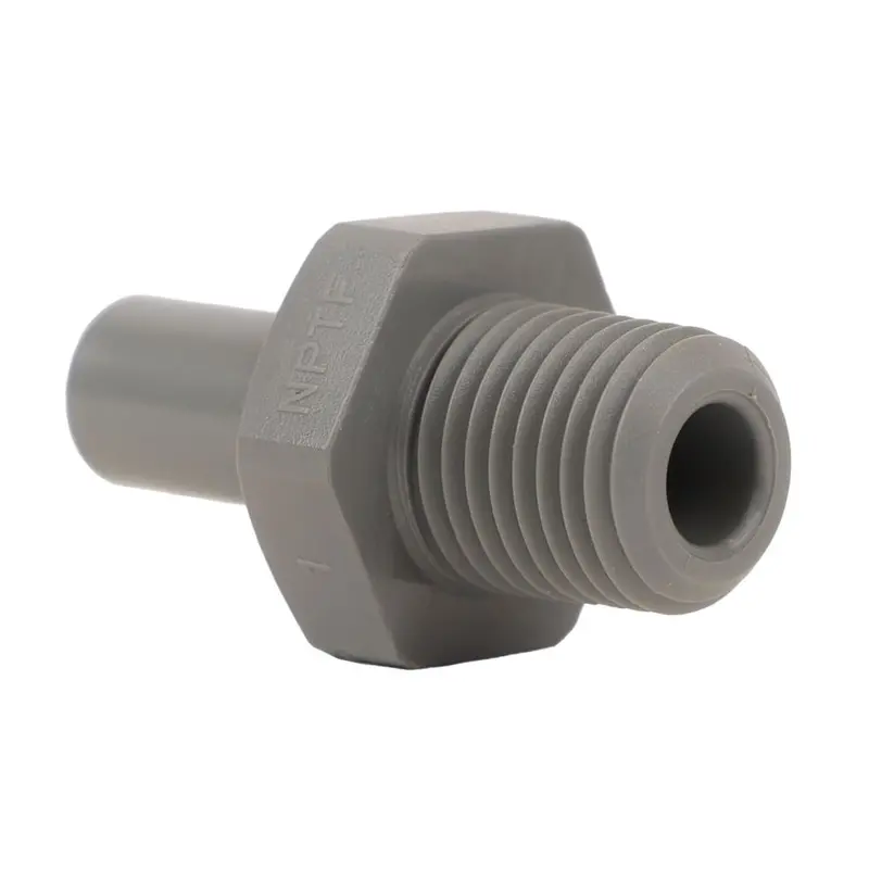 John Guest 1/4" Bspt To 1/8" Bspt Stem Adapter 1
