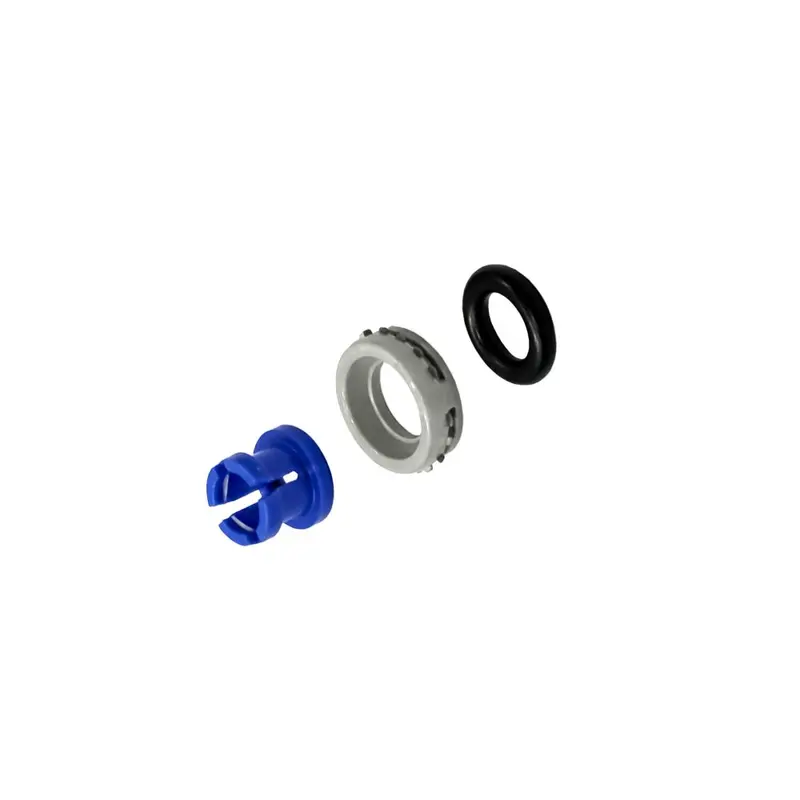 John Guest 1/4" Plastic Half-Cartridge With Blue Nitrile O-Ring 1