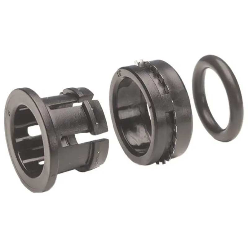 John Guest 12Mm Plastic Half Cartridge — Black Housing With Single Nitrile O-Ring 1
