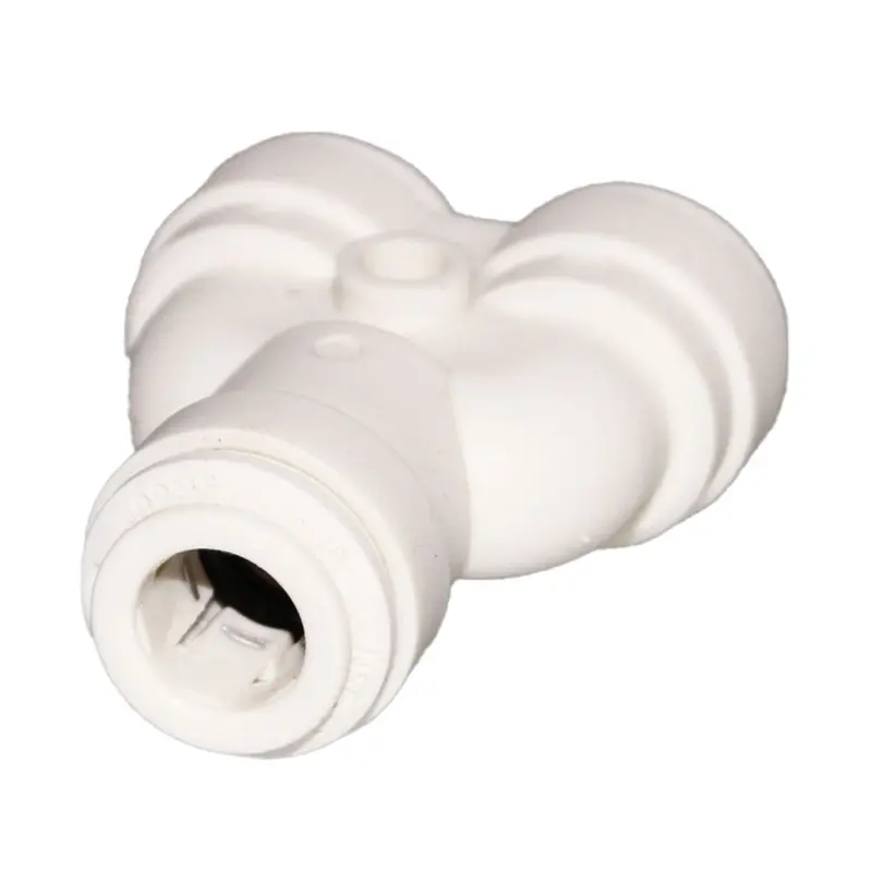 John Guest 3/8" Two-Way Flow Divider – Polypropylene 1