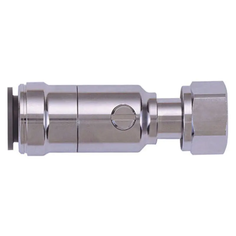 John Guest Chrome-Plated Brass Service Valve With 15Mm X 1/2 Bsp Tap Connector 1