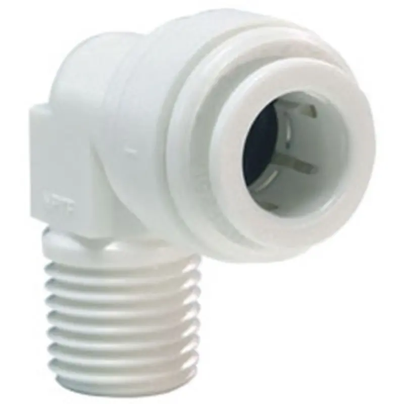 John Guest Fixed Nptf Elbow Fitting – 1/4" Qc × 1/4" Mpt 1