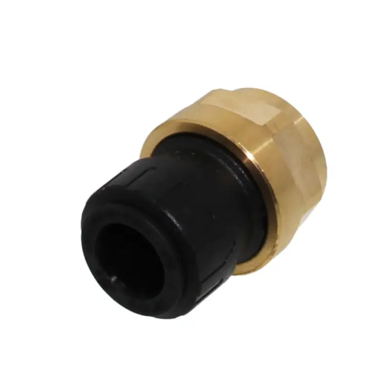 John Guest Prolock Female Adapter: 3/4" Cts × 1/2" Nps 1