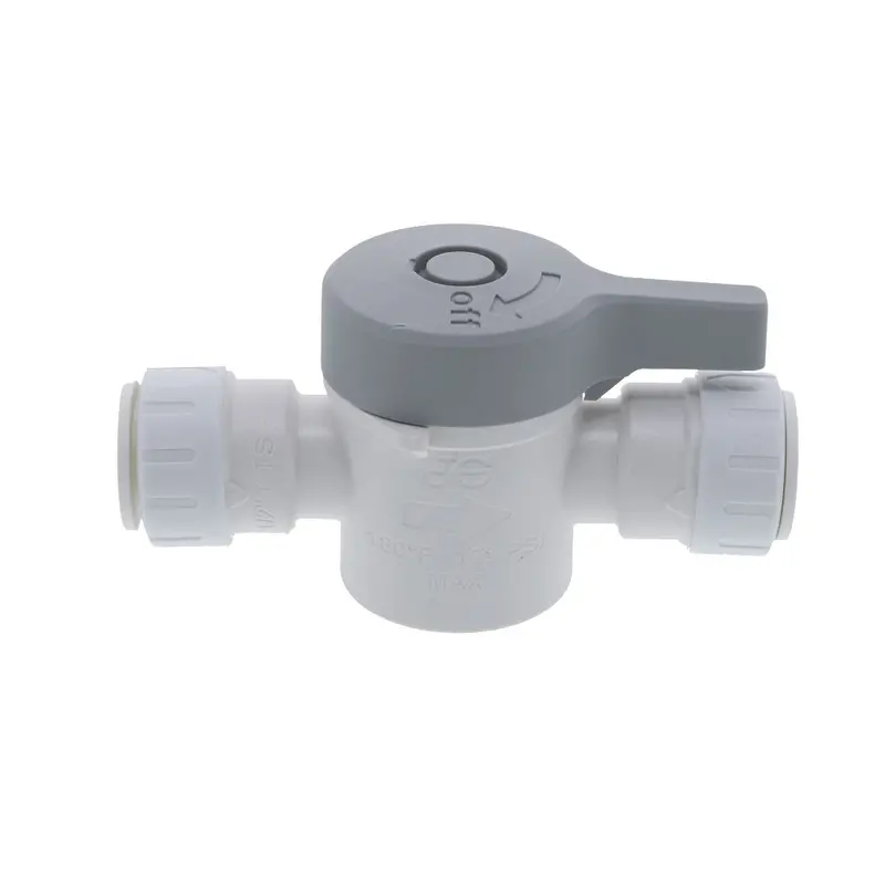 John Guest Straight-Through Shut-Off Valve For 1/2-Inch Cts Tubing 1