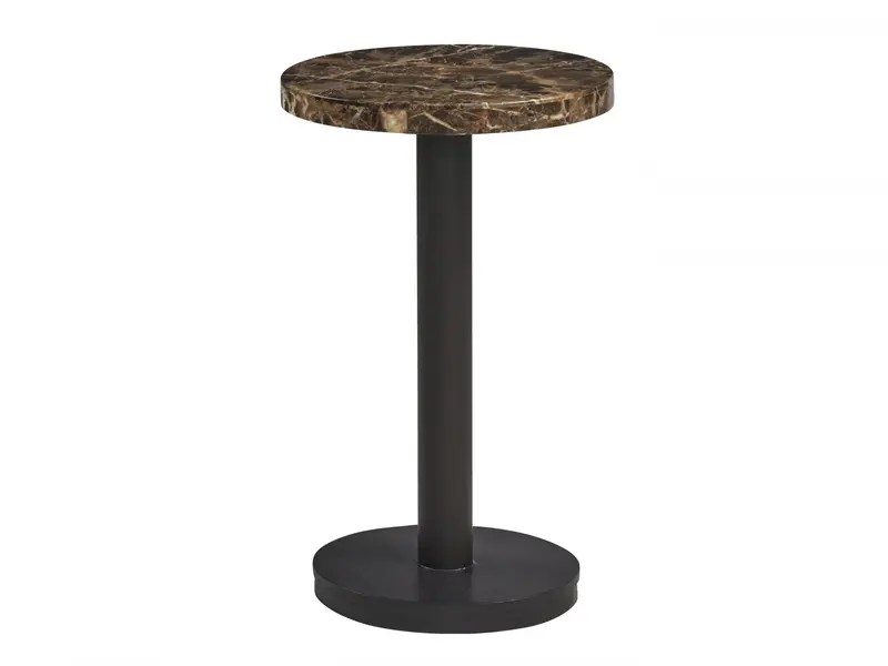 Kampala Round Accent Table – Sculptural Statement Piece 1