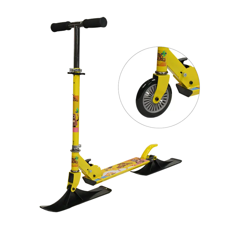 Kids' All-Terrain Sled Ski Scooter 2