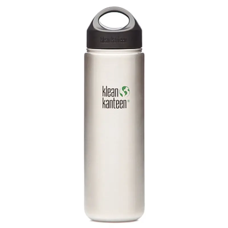 Klean Kanteen Wide-Mouth 27-Ounce Stainless Steel Water Bottle 1