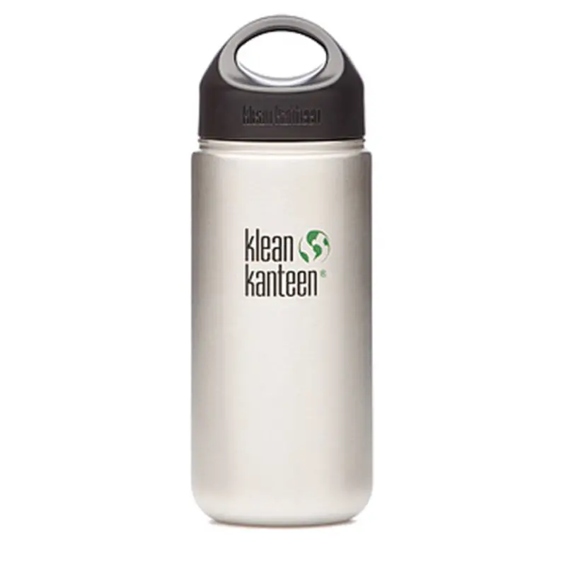 Klean Kanteen Wide-Mouth Stainless Steel Water Bottle – 18 Oz, Vacuum Insulated 1