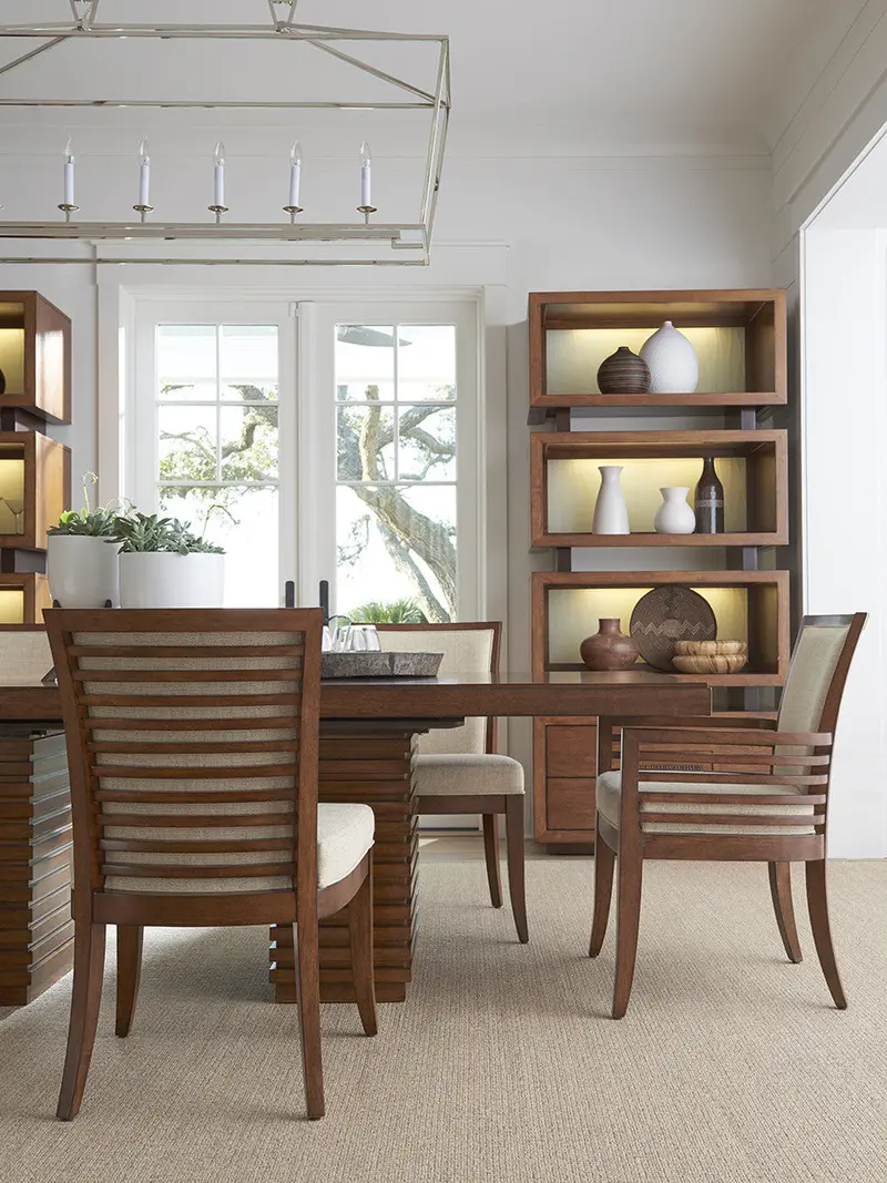 Kowloon Armchair With Curved Back And Solid Wood Frame 1