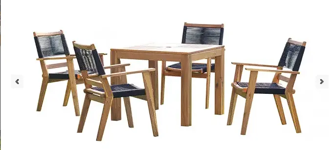 Laguna 5-Piece Dining Table And Chair Set 1