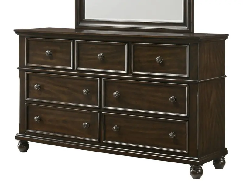 Lara Dresser – Dark Brown Finish 1