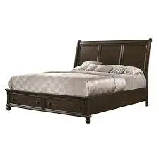 Lara Low-Profile Storage Bed With Built-In Drawers 1