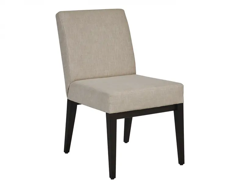 Latham Upholstered Side Chair – Matching Armless Version 1