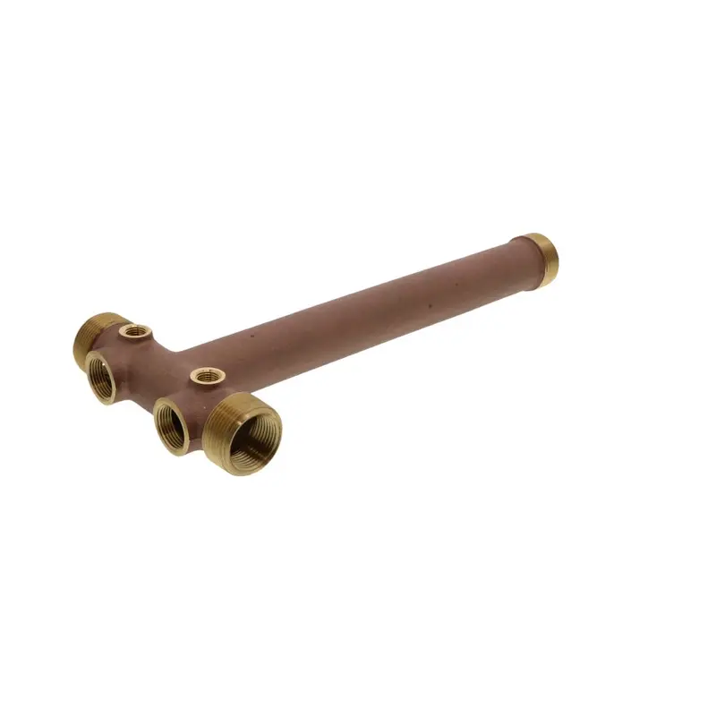 Lead-Free Brass Tank Cross Fitting – 1.25" × 14" 1