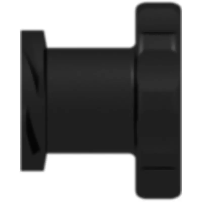 Linktech Black Nylon Female Luer Thread Cap (Non-Valved) 1