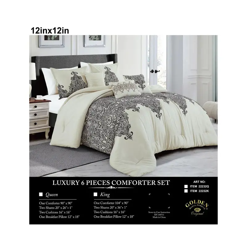 Luxury 6-Piece Comforter Collection 1