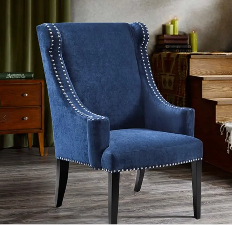 Marcel High-Back Wingback Accent Chair 1