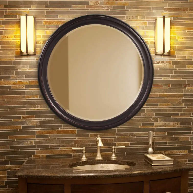 Meayki Contemporary Wall-Mount Accent Mirror 1