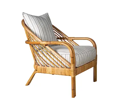 Mid-Century Inspired Occasional Chair – Solid Wood Frame 1