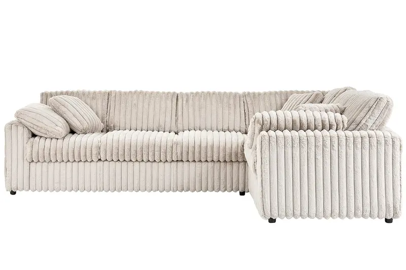 Modular Sectional Sofa | Contemporary L-Shaped Living Room Seating In Fabric Or Leather 1