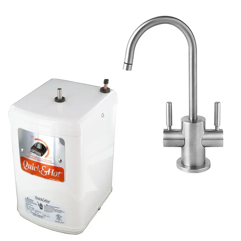 Mountain Plumbing Mt1401-Nl Modern Dual-Tap Hot & Cold Dispenser With Hot Tank 1