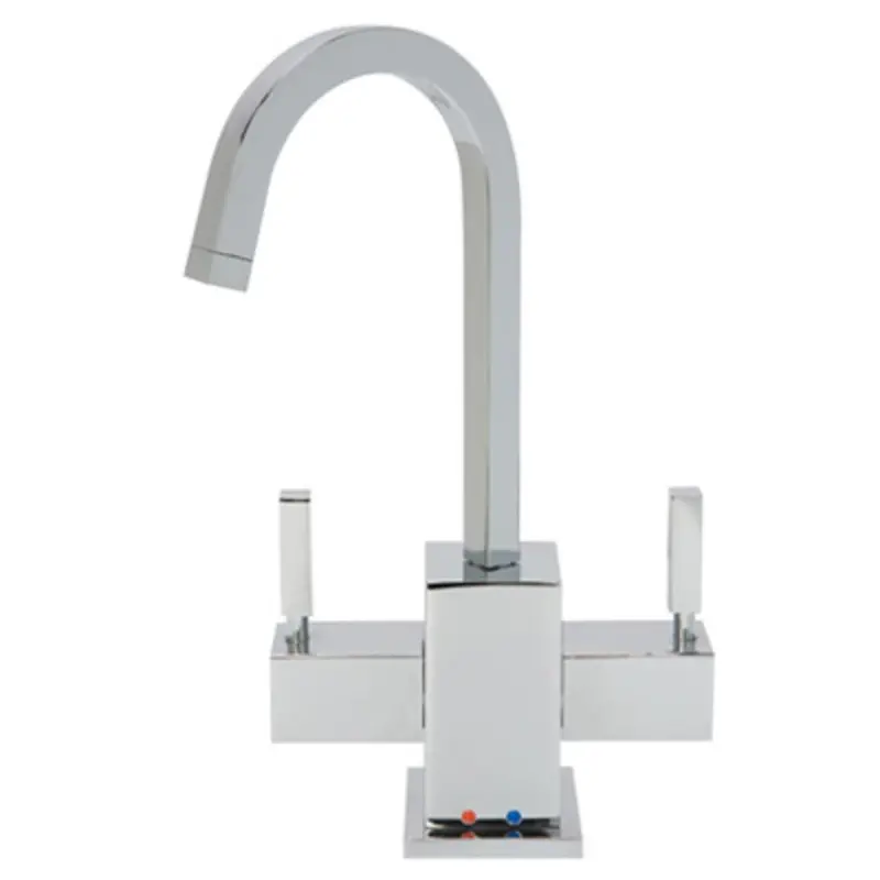 Mountain Plumbing Mt1501-Nl Contemporary Dual-Temperature Dispenser – Square Base With Handle 1