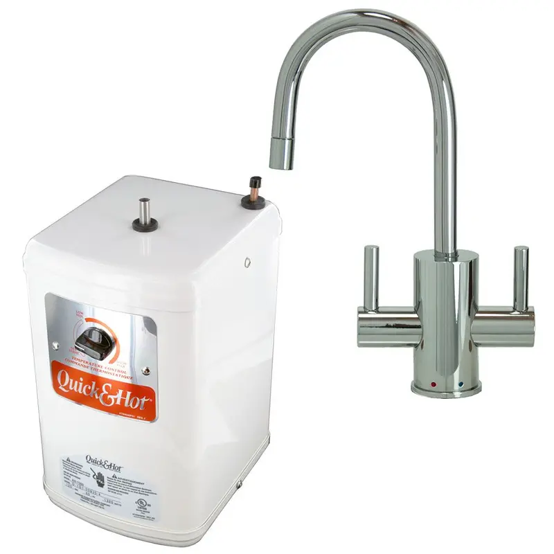 Mountain Plumbing Mt1841-Nl Modern Hot & Cold Point-Of-Use Dispenser With Hot Water Tank 1