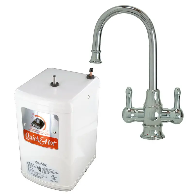 Mountain Plumbing Mt1851-Nl Traditional Dual-Tap Hot & Cold Dispenser With Built-In Hot Water Tank 1