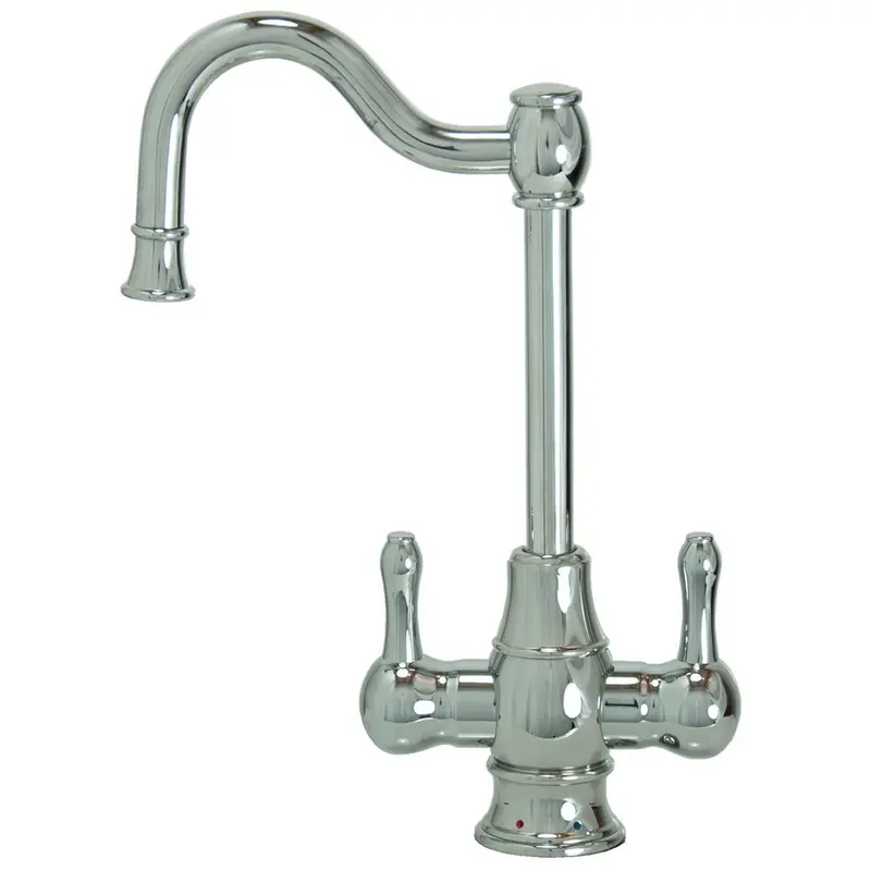 Mountain Plumbing Mt1871-Nl Traditional Hot/Cold Dispenser With Extended Curved Spout 1
