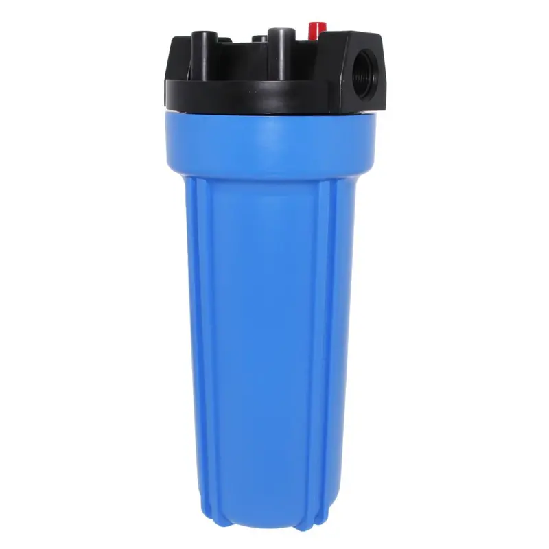 Neo-Pure 10-Inch Standard Filter Housing – Black Cap/Blue Sump, 3/4" Fpt, Includes Pressure Relief 1