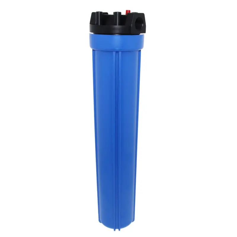 Neo-Pure 20" Standard Filter Housing – Black/Blue Body, 3/4" Fpt, Integrated Pressure Relief 1
