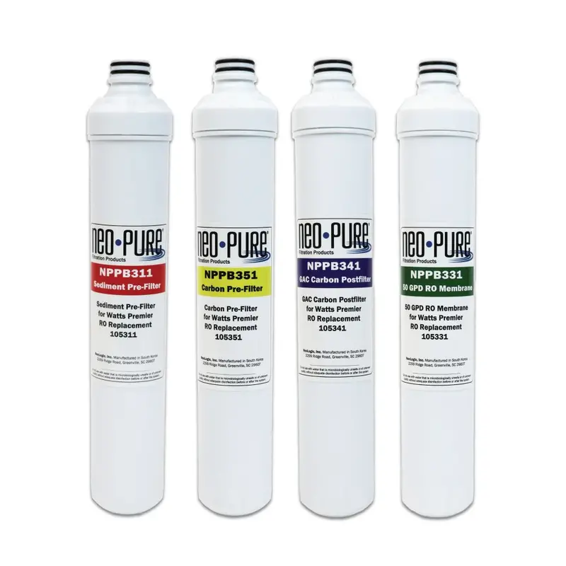 Neo-Pure 4-Filter Replacement Kit Compatible With Watts Premier 531152 1