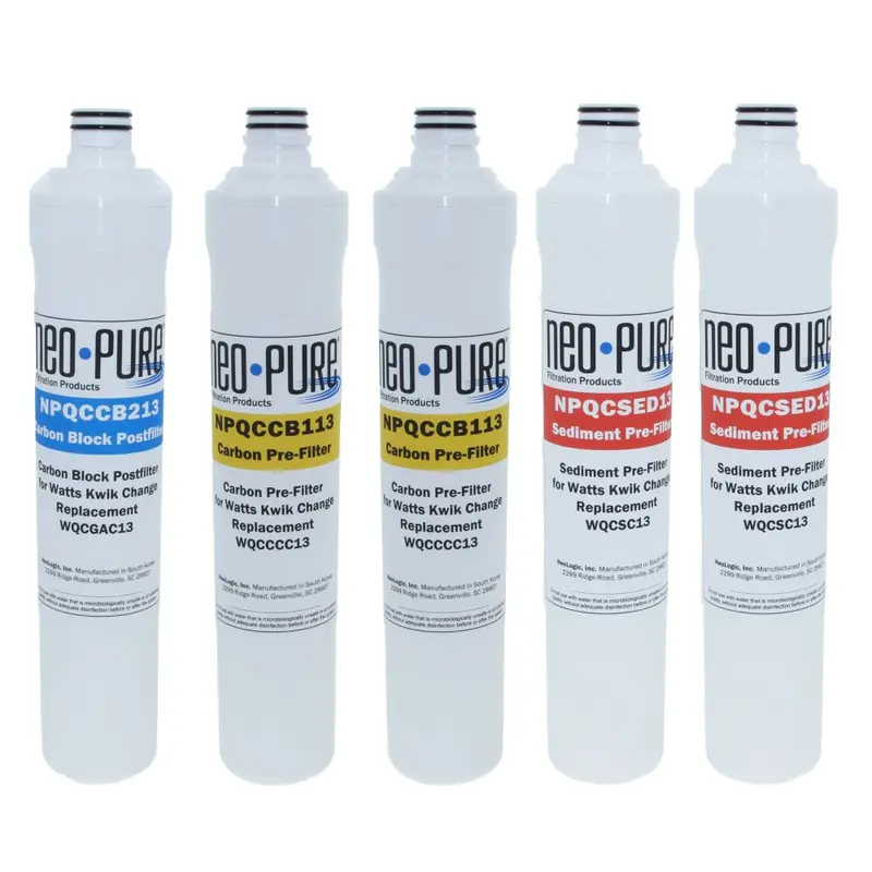 Neo-Pure Kwik Change 13-Inch Ro Prefilter And Postfilter Replacement Kit 1