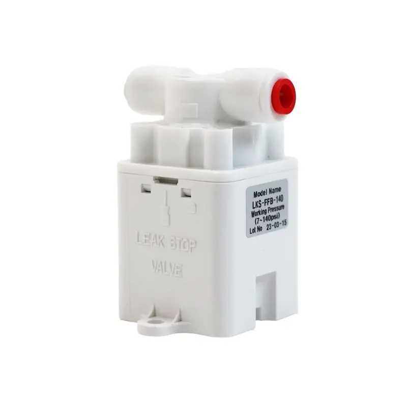 Neo-Pure Leak Detector Stop Valve With 1/4" Quick-Connect Fitting 1