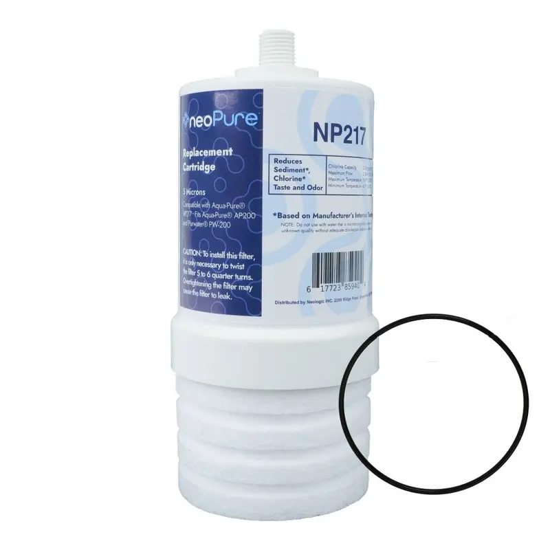 Neo-Pure Np217 Replacement Cartridge — Aqua-Pure Ap217-Compatible With Integrated O-Ring 1