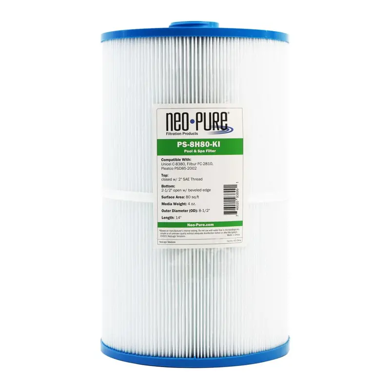 Neo-Pure Ps-8H80-Ki Pool & Spa Filter Cartridge (8-1/2" X 14") 1